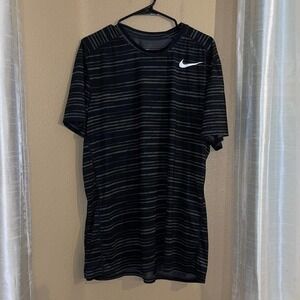 Black Striped Nike Shirt